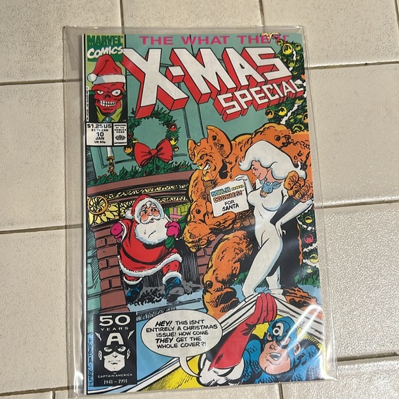 1989-91 Superhero DC and Marvel comics Christmas Specials 🎄 - Picture 4 of 4